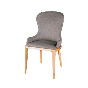 Silla decorativa tapizada elegante
