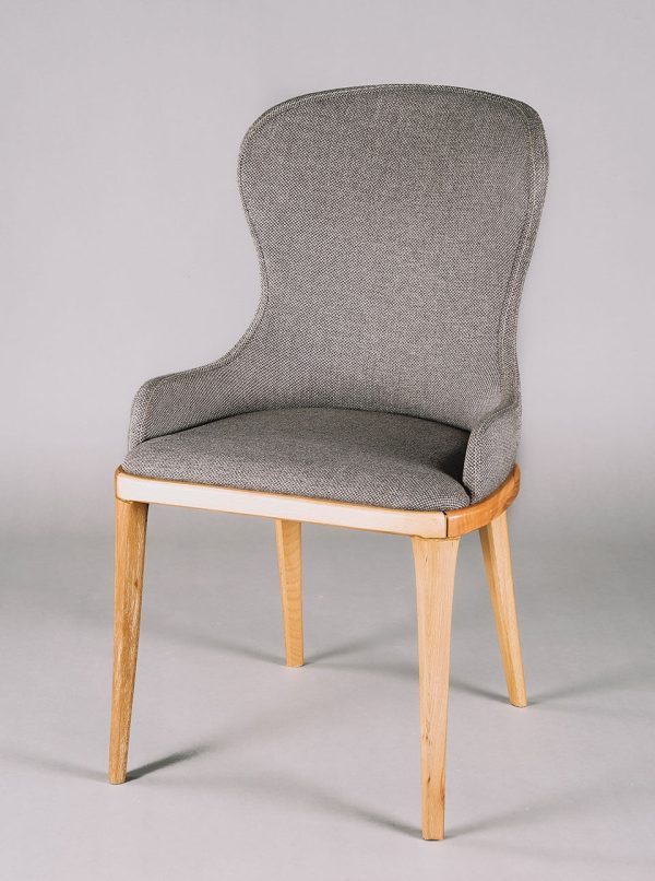 Silla decorativa tapizada elegante - Imagen 3